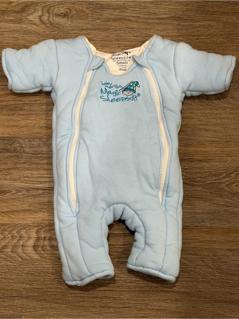 Magic Sleepsuit Baby One-Piece in Light Blue